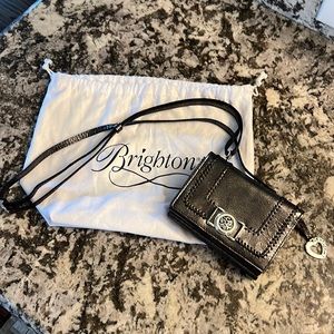 Brighton Metallic Pewter Mini Purse/Wallet